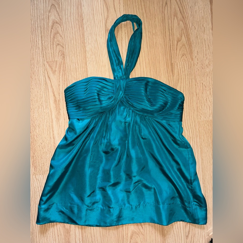 BCBG Max Azria top 100% silk size small